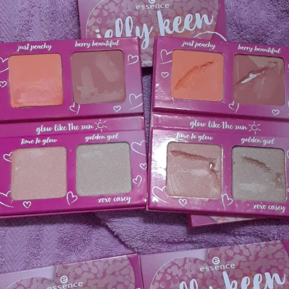Essence Peachy Bean & Jelly Keen Powder Pallettes